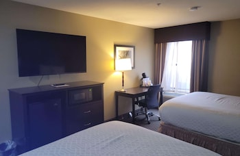 Standard Room, 2 Queen Beds, Non Smoking, Refrigerator & Microwave