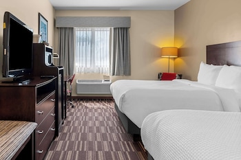 Standard Room, 2 Queen Beds, Non Smoking, Refrigerator & Microwave