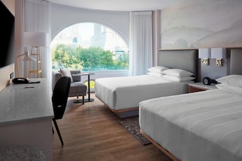 Room, 2 Double Beds, Park View