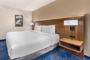 Standard Room, 1 King Bed, Accessible, Refrigerator & Microwave