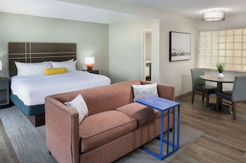 One Bedroom Suite  One King Bed with Jetted Tub