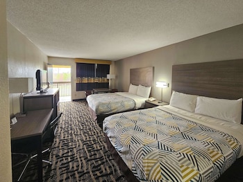 Standard Room, 2 Queen Beds, Smoking, Refrigerator & Microwave