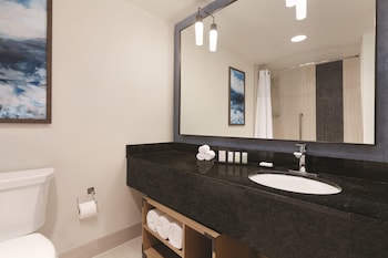 Suite, 1 King Bed with Sofa bed, Microwave
