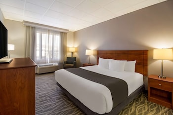 Standard Room, 1 Queen Bed, Non Smoking, Refrigerator & Microwave (1st Floor)