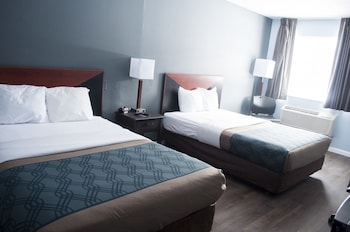 Efficiency, Deluxe Room, 2 Double Beds, Non Smoking