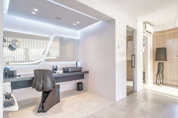 Mykonos Honeymoon Luxury Suite Hot Tub