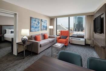 Executive Suite, 2 Queen Beds, Corner