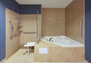Suite, 1 King Bed, Mobility Accessible (Roll-In Shower)