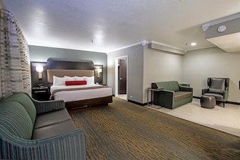 Suite, 1 King Bed, Non Smoking, Refrigerator & Microwave (Larger Room;with Sofabed)