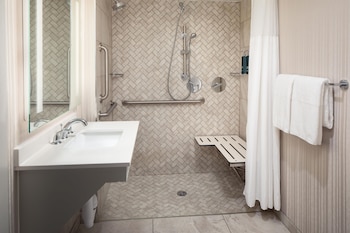 Junior Suite, 1 King Bed, Mobility Accessible (Roll In Shower)