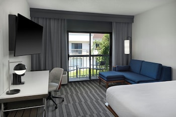 Room, 1 King Bed with Sofa bed, Hearing Accessible
