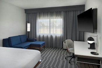 Room, 1 King Bed with Sofa bed, Hearing Accessible