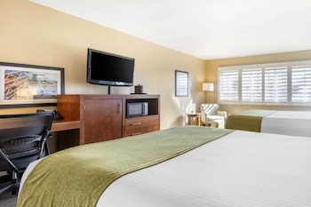 Standard Room, 2 Queen Beds, Non Smoking, Refrigerator & Microwave