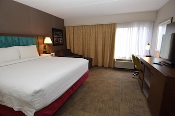 Suite, 1 King Bed with Sofa bed, Microwave