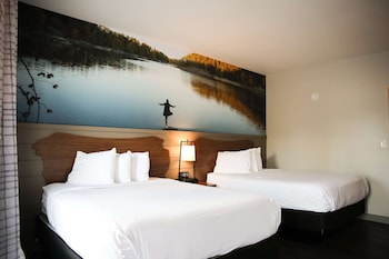 Standard Room, 2 Queen Beds, Non Smoking (Walk-in Shower;Theme Room)