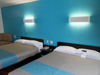 Room, 2 Queen Beds, Non Smoking, Refrigerator & Microwave