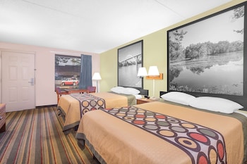 Room, 2 Double Beds, Accessible, Smoking (Mobility)