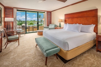 Room, 1 King Bed, Partial Ocean View