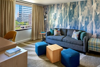 Suite, 1 King Bed, Accessible (Roll-in Shower)