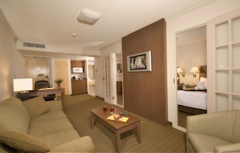 Suite, 2 Queen Beds, Non Smoking, Refrigerator & Microwave (Separate Living Room;with Sofabed)