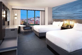 Room, 2 Double Beds, City View