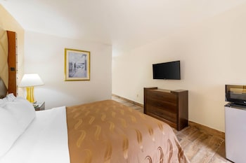 1 King Bed, Nonsmoking, Interior Corridor, Accessible Room, Roll-in Shower