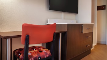 Standard Room. Hearing accessible - visual alarms and notifications. 1 king bed.