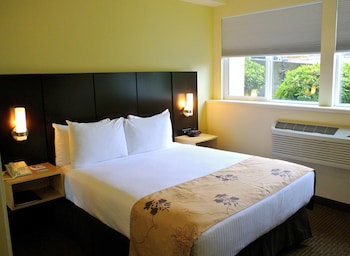 Executive Suite, 1 Queen Bed, Non Smoking, Refrigerator & Microwave (Living Room)
