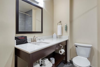 Executive Suite, 1 Queen Bed, Non Smoking, Refrigerator & Microwave (Living Room)