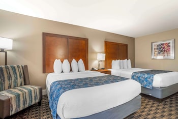 Standard Room, 2 Queen Beds, Refrigerator & Microwave