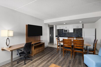 Suite, 2 Queen Beds, Non Smoking (Walk-in Shower;with Sofabed)