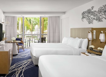 Room, 2 Double Beds, Bay View