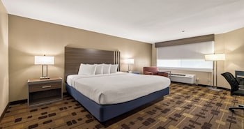 Standard Room, 1 King Bed, Non Smoking, Refrigerator & Microwave