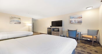 Standard Room, 2 Queen Beds, Non Smoking, Refrigerator & Microwave