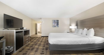 Standard Room, 1 King Bed, Non Smoking, Refrigerator & Microwave