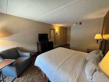 1 King Bed Room, Accessible (Mobility & Hearing, Roll-in Shower)