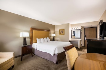 Standard Room, 1 King Bed, Non Smoking, Refrigerator & Microwave