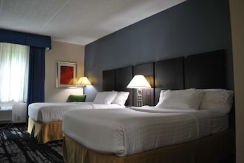 Standard Room, 2 Double Beds, Accessible, Refrigerator & Microwave