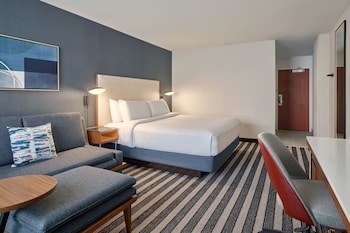 Room, 1 King Bed with Sofa bed (Mobility/Hearing Access, Roll-In Shwr)