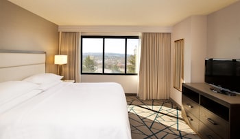 Suite, 1 King Bed with Sofa bed, Microwave