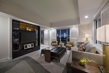 Twin Deluxe Terrace Suite - Non-Smoking - 80sqm - Terrace with Whirlpool - Reinbow bridge and Tokyo