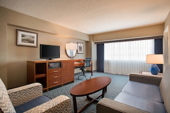 Junior Suite, 1 King Bed, Roll-in Shower (Mobility Accessible)