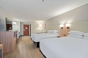 Standard Room, 2 Queen Beds, Non Smoking, Refrigerator & Microwave