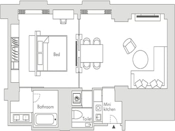 Espacio Suite with Lounge Access, Non Smoking