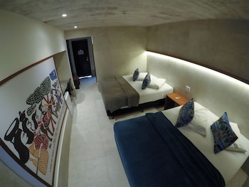 Quarto família 8, vista panorâmica frente oceano