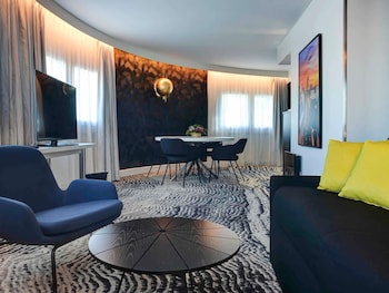 Suite, 1 King Bed with Sofa bed (Paris View)