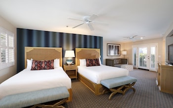 Room, 2 Queen Beds, Accessible, Partial Ocean View (Patio)