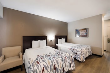 Standard Room, 2 Double Beds, Accessible (Smoke Free)