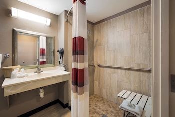 Standard Room, 2 Double Beds, Accessible (Roll-In Shower, Smoke Free)