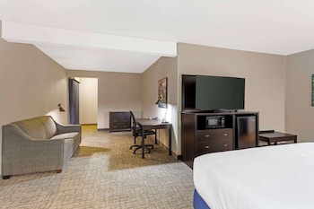 Executive Room, 1 King Bed, Refrigerator & Microwave, Pool View
